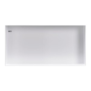 LOOOX BOX IN-/OPBOUWNIS 60 x 30 x 10 cm INOX GELAKT WIT CBOX60W