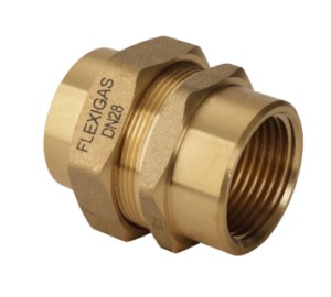 FLEXIGAS KOPPELSTUK 3/4"F x 22 mm (FLEX-SF2234)