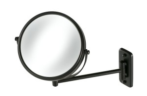 GEESA MIRROR SCHEERSPIEGEL 1 ARM 3 MAAL VERGROTEND DIA 20 cm ZWART 1085-06