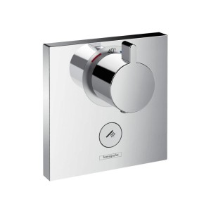 HANSGROHE SELECT AFWERKSET DOUCHETHERMOSTAAT VOOR 1 ENKEL SYSTEEM CHROOM 15761000