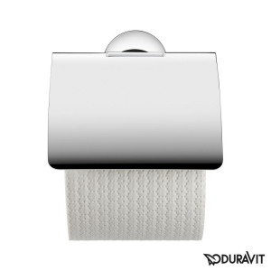 DURAVIT STARCK T TOILETROLHOUDER MET DEKSEL CHROOM 0099401000