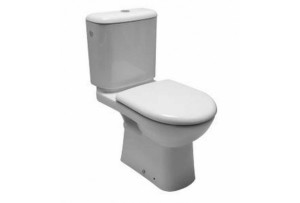 QUALISAN EUROLINE TOILETPOT MET RESERVOIR VLOERMODEL DIEPSPOEL AFVOER VERTICAAL AO 14 cm WIT 8253970002411