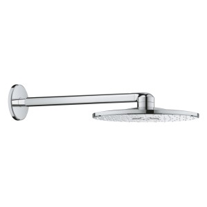 GROHE RAINSHOWER 310 HOOFDDOUCHE SMARTACTIVE DIA 430 mm MET 2 STRAALSOORTEN MET HORIZONTALE DOUCHE-ARM CHROOM 26475 000