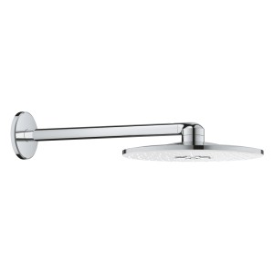 GROHE RAINSHOWER 310 HOOFDDOUCHE SMARTACTIVE DIA 430 mm MET 2 STRAALSOORTEN MET HORIZONTALE DOUCHE-ARM MOON WHITE 26475 LS0