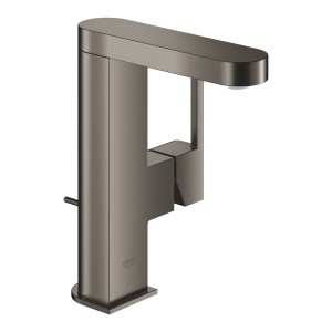 GROHE PLUS WASTAFEL EENGREEPSMENGKRAAN M-SIZE MET AFVOERGARNITUUR BRUSHED HARD GRAPHITE 23871 AL3