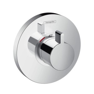 HANSGROHE SHOWERSELECT S AFWERKINGSSET VOOR INBOUWTHERMOSTAAT HIGHFLOW CHROOM 15741000