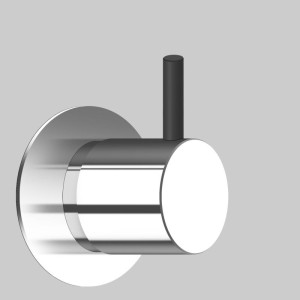 VOLA OMSTELKNOP MET STIFT VOOR REEKS 5400 EN 5600 CHROOM NR64G-16