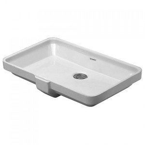 DURAVIT 2ND FLOOR ONDERBOUWWASTAFEL 52.5 x 35 cm WIT 0316530000