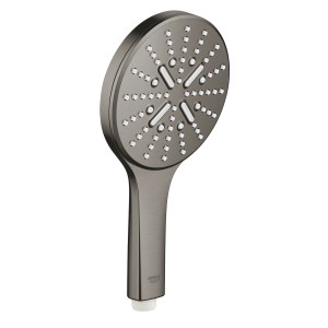 GROHE RAINSHOWER SMART ACTIVE HANDDOUCHE MET 3 STRALEN DIA 130 mm BRUSHED HARD GRAPHITE 26574 AL0