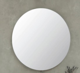 INK SPIEGEL ROND OP ALU FRAME MET INDIRECTE LED VERLICHTING EN SENSOR SCHAKELAAR AAN ONDERZIJDE 70 x 70 cm 8408521