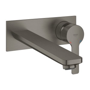 GROHE LINEARE NEW AFWERKSET VOOR  WASTAFEL EENGREEPSMENGKRAAN WANDMODEL L-SIZE BRUSHED HARD GRAPHITE 23444 AL1