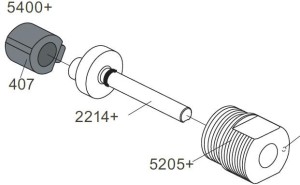 VOLA AS OMSTELLER 5000 SERIE + 10 mm VERLENGD VANAF 01/01/2019 VR5410+10