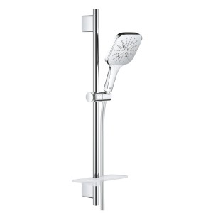 GROHE RAINSHOWER SMARTACTIVE 130 CUBE DOUCHESET MET 3 STRALEN CHROOM 26584 000