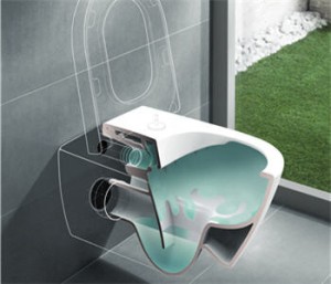 VILLEROY & BOCH SUBWAY 2.0 WANDTOILET DIEPSPOEL DIRECT FLUSH MET SUPRAFIX BEVESTIGING 37 x 56 cm WIT MET CERAMICPLUS 5614R0R1