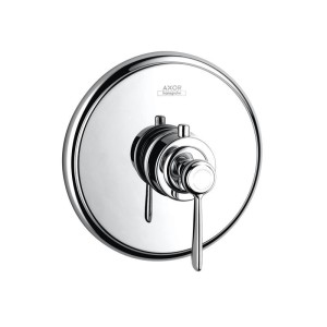 HANSGROHE AXOR MONTREUX AFWERKSET VOOR INBOUWTHERMOSTAAT MET RECHTE GREEP CHROOM 16824000