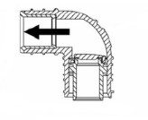 SANIBROYEUR AFVOERBOCHT (SPLA001) 10SE-SPLA001