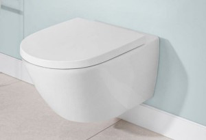 VILLEROY & BOCH SUBWAY 3.0 WANDTOILET DIEPSPOEL TWISTFLUSH COMBI PACK INCLUSIEF ZITTING MET SOFTCLOSING WIT 4670TS01