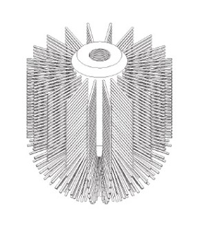 RVB VERVANGBORSTEL VOOR TOILETBORSTELGARNITUUR 8102.99.99