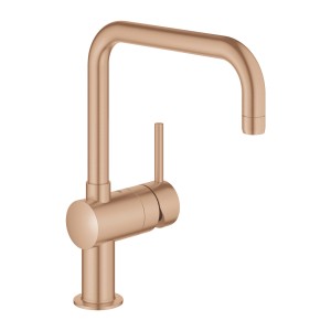 GROHE MINTA KEUKEN EENGREEPSMENGKRAAN BRUSHED WARM SUNSET 32488 DL0