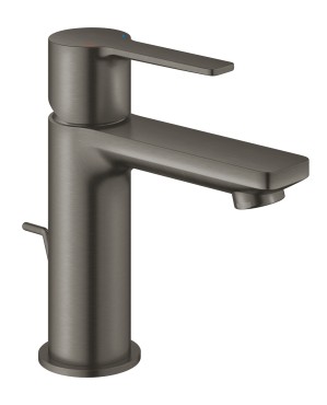 GROHE LINEARE WASTAFEL EENGREEPSMENGKRAAN XS-SIZE MET AFLOOPGARNITUUR BRUSHED HARD GRAPHITE 32109 AL1