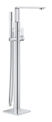 GROHE ALLURE BAD/DOUCHE EENGREEPSMENGKRAAN VLOERMONTAGE MET BADGARNITUUR CHROOM 25222 001