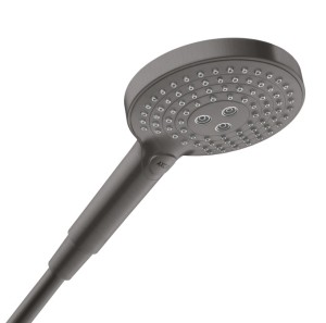 HANSGROHE AXOR S120 HANDSPROEIER 3JET BRUSHED BLACK CHROME 26050340