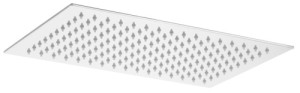 PAFFONI BLANC HOOFDDOUCHE EXTRA PLAT RECHTHOEKIG 34 x 22 cm KALKWEREND CHROOM ZSOF102CR