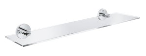 GROHE ESSENTIALS TABLET 53 cm GLAS MET TABLETHOUDERS IN CHROOM 40799 001