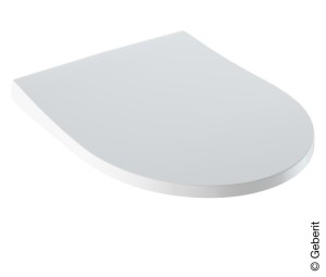 GEBERIT ICON SLIM DESIGN TOILETZITTING MET SOFTCLOSING, QUICK RELEASE EN TOP-FIX WIT 500.835.01.1