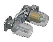 HOTBATH COBBER INBOUWDEEL VOOR WASTAFEL EENGREEPSMENGKRAAN WANDMODEL HBCB005