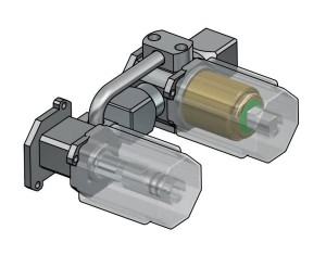 HOTBATH COBBER INBOUWDEEL VOOR WASTAFEL EENGREEPSMENGKRAAN WANDMODEL HBCB005