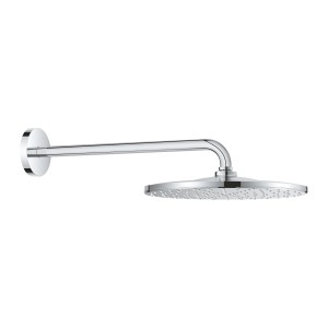 GROHE RAINSHOWER MONO 310 HOOFDDOUCHE MET 1 STRAAL MET HORIZONTALE DOUCHEARM 422 mm CHROOM 26558 000