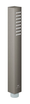 GROHE RAINSHOWER AQUA CUBE STICK HANDDOUCHE MET 1 STRAAL BRUSHED HARD GRAPHITE 26885 AL0