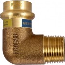 EFFEBI PRESS UNICO BRONS BOCHT VOOR WATER EN GAS 1/2"M x 12 mm RKM092V041200