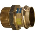 EFFEBI PRESS UNICO BRONS OVERGANGSTUK VOOR WATER EN GAS 1/2"M x 12 mm RKM243V041200