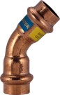 EFFEBI PRESS UNICO KOPER BOCHT VOOR WATER EN GAS 45° FF DIA 42 mm RKP041V424200