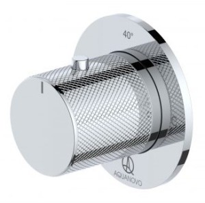 SANIBEAU NOVO PLATINUM INBOUW THERMOSTATISCHE KRAAN INCL. INBOUWDEEL GEBORSTELD LUGO CHROOM 406204