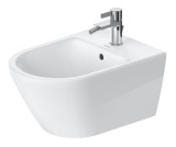 DURAVIT D-NEO WANDBIDET MET OVERLOOP 37 x 54 cm WIT 2294150000