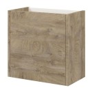 INK LOFT ONDERKAST VOOR HANDENWASSER MET 1 DEUR PUSH-TO-OPEN B 40 cm D 23 cm H 40 cm RAW OAK 1805021