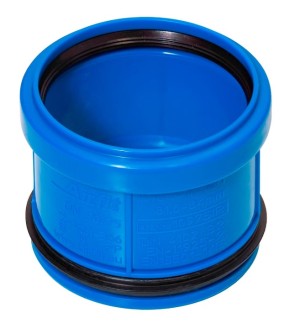 AIRFIT VERLOOPRING VOOR DIKWANDIGE HDPE BUIS 90 mm -> 75 mm 10975IR