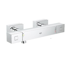 GROHE GROHTHERM CUBE THERMOSTATISCHE DOUCHEMENGKRAAN ECOJOY CHROOM 34488 000