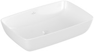 VILLEROY & BOCH ARTIS OPZETWASTAFEL 58 x 38 cm MAT WIT WIT MET CERAMICPLUS 417258RW