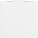 VILLEROY & BOCH WALLWAY DOUCHEVLOER QUARYL 90 x 90 x 4 cm STONE WHITE UDQ9090WAL1V-RW