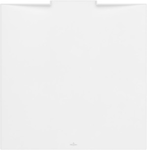 VILLEROY & BOCH WALLWAY DOUCHEVLOER QUARYL 90 x 90 x 4 cm STONE WHITE UDQ9090WAL1V-RW