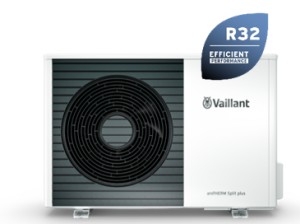 VAILLANT AROTHERM SPLIT PLUS WARMTEPOMP LUCHT/WATER BUITENUNIT VWL 55/8.2 AS 230 Volt S2 5 kWatt 0010039743