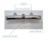 KINEDO THERMOSTATISCHE DOUCHEMENGKRAAN CHROOM 50KI-MIT97