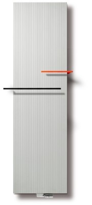 VASCO BRYCE PLUS VERTICALE ALU SIERRADIATOR BV100 H 2000 mm BR 525 mm KLEUR