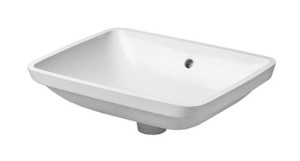 DURAVIT STARCK 3 ONDERBOUWWASTAFEL MET OVERLOOP 49 x 36.5 cm WIT 0305490000