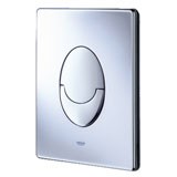 GROHE DALBLOC BEDIENINGSPLAAT SKATE AIR VERTICAAL CHROOM 42304 000