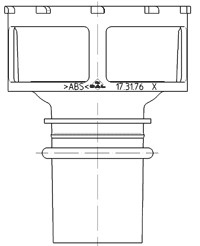 GROHE ZITTING SPOELMECHANISME TBV DALBLOC 42773 000